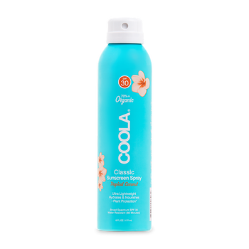 Coola Body SPF 30 Sunscreen Spray Topical Coconut - 6 oz