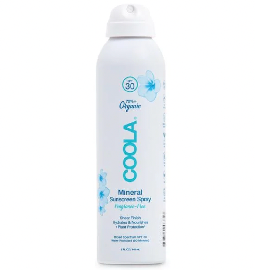 Coola Mineral SPF 30 Fragrance Free Sunscreen Spray