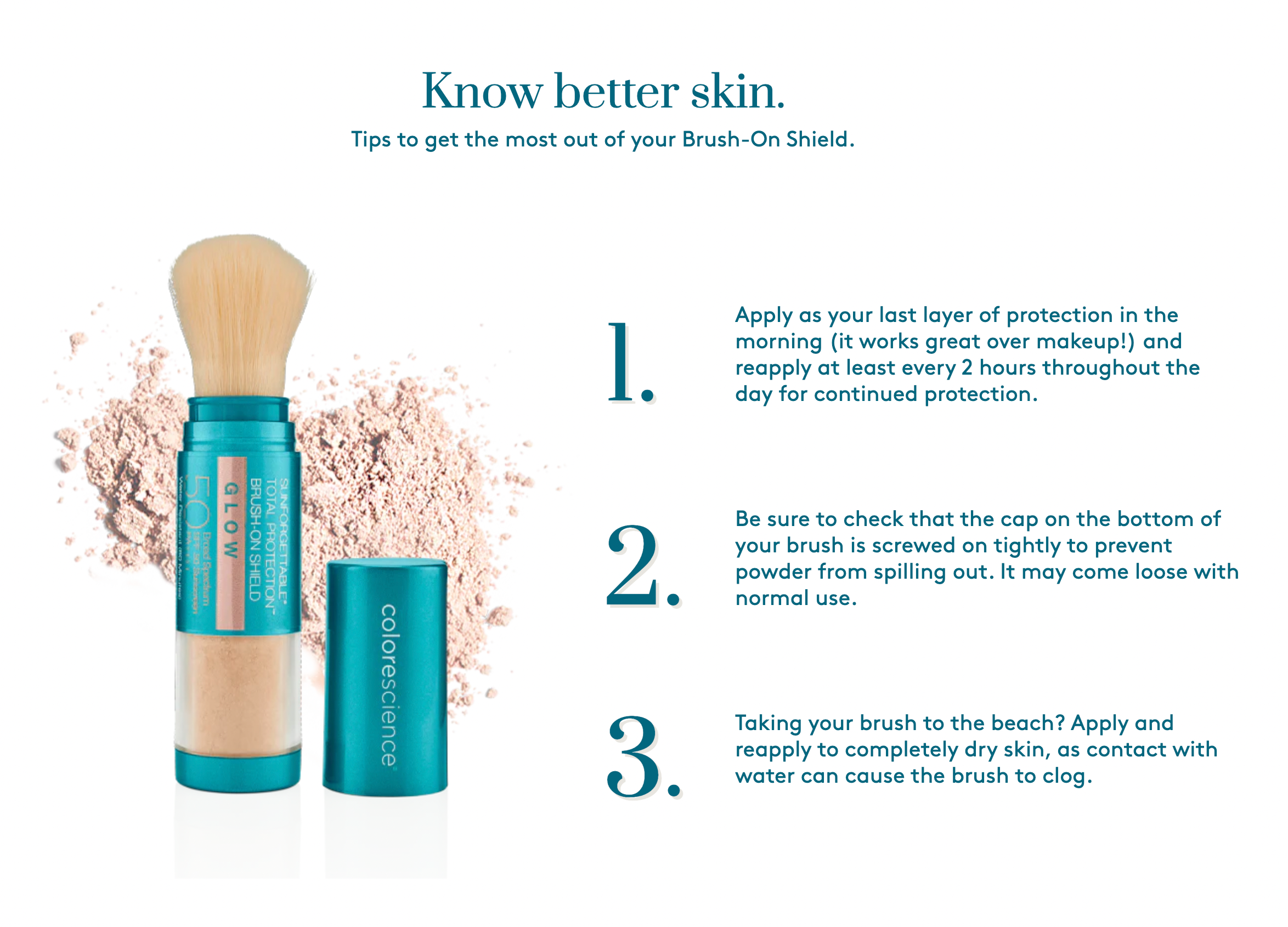 Colorscience Sunforgettable Brush-On Shield SPF 50 in Glow