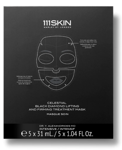 111Skin Celestial Black Diamond Lifting and Firming Treatment Mask (1 single)